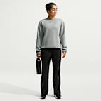 Nike Studio Fleece Sport Women's Dri-FIT Crew-Neck Sweatshirt