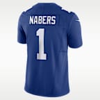 Malik Nabers New York Giants Men's Nike Dri-FIT NFL Limited Jersey