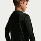Nike Little Kids' Dri-FIT Graphic Long-Sleeve T-Shirt