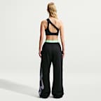 Nike Studio Fleece Medium Weight Women's Oversized High-Rise Straight-Leg Graphic Pants