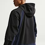Nike Tech Men's Dri-FIT Woven Full-Zip Color-Block Windrunner Jacket