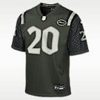 Jersey Nike de la NFL Game para niños talla grande Breece Hall New York Jets colección Rivalries