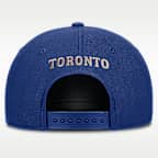 Gorra Nike de la MLB ajustable con estructura A-Frame para hombre Toronto Blue Jays Cooperstown Rise