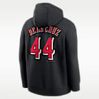 Elly De La Cruz Cincinnati Reds Club Men's Nike MLB Pullover Hoodie