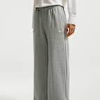 Nike Studio Fleece Lightweight 'French Terry' Women's Mid-Rise Wide-Leg Trousers