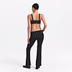 NikeSKIMS Matte Shine Mix Women's Straight-Neck Bra