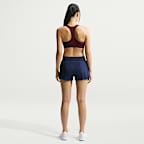 나이키 드라이 핏 원 여성 미드라이즈 3인치 브리프 라인드 쇼츠
