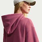 Nike Studio Fleece Medium Weight Women's Oversized Cropped Hoodie