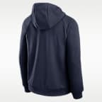 West Virginia Courtside Men's Nike Dri-FIT College Pullover Hoodie