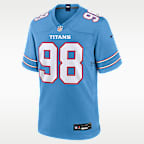 Jeffery Simmons Tennessee Titans Men's Nike NFL Game Jersey