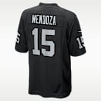 Fernando Mendoza Las Vegas Raiders 2026 NFL Draft First Round Pick Men's Nike NFL Game Jersey