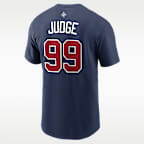 Playera Nike para hombre Aaron Judge USA Baseball 2026 World Baseball Classic