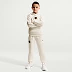 Sweat à capuche Nike Football Kylian Mbappé Club Fleece pour pré-ado