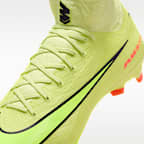 Chaussure de foot montante à crampons FG Nike Mercurial Superfly 10 Pro