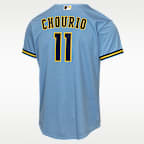 Jackson Chourio Milwaukee Brewers Big Kids' Nike MLB Replica Jersey