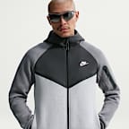 Męska kurtka z dzianiny z zamkiem na całej długości Windrunner Nike Tech