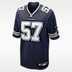 Jersey Nike de la NFL Game para hombre Malachi Lawrence Dallas Cowboys 2026 NFL Draft First Round Pick