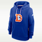 Denver Broncos Alt Pack Women's Nike Dri-FIT NFL Pullover Hoodie
