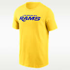 Los Angeles Rams Primetime Wordmark Essential Men's Nike NFL T-Shirt