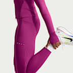 Leggings de correr de tiro alto de 7/8 con bolsillos para mujer Nike Swift