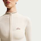 NikeSKIMS Ribbed Seamless Women's Cropped Full-Zip Jacket