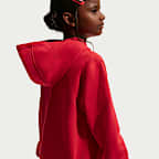 Sudadera con gorro sin cierre para niños talla pequeña Nike Sportswear Club Fleece