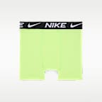 Ropa interior estampada para niños talla grande (paquete de 3) Nike Dri-FIT Essentials