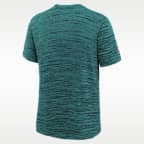 Philadelphia Eagles Sideline Team Issue Velocity Big Kids' Nike Dri-FIT NFL T-Shirt