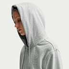Sudadera con gorro de cierre completo para mujer Nike Studio Fleece Lightweight