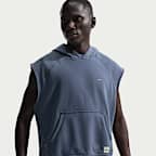 Nike N.A.C. Men's Dri-FIT Fleece Sleeveless Training Hoodie