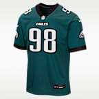 Jalen Carter Philadelphia Eagles Big Kids' Game Jersey