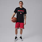 Playera de manga corta Nike Dri-FIT de básquetbol para hombre Nike NCAA Houston Cougars