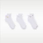 Nike Everyday Plus Cushioned Training Ankle Socks (3 Pairs)