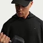 Pánská flísová tréninková mikina Nike N.A.C. Dri-FIT s kapucí