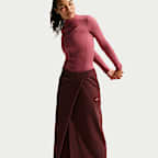 Nike One Women's Therma-FIT Mid-Rise Fleece Maxi Skirt