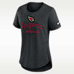 Playera Nike de la NFL para mujer Arizona Cardinals Script