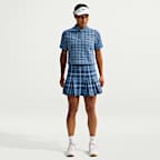 Nike Fairway Fresh Women's Plaid Golf Sweater Skirt