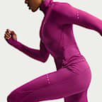 Leggings de correr de tiro alto de 7/8 con bolsillos para mujer Nike Swift