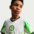 Jersey de fútbol Nike Dri-FIT Replica de Nigeria visitante 2026 Stadium para niños talla grande