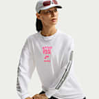 Nike After Dark Tour Women's Dri-FIT Oversized Long-Sleeve Running T-Shirt