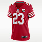 Christian McCaffrey San Francisco 49ers 80th Anniversary Women's Nike NFL Game Jersey