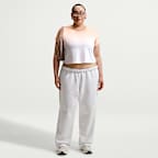 Playera cropped entallada para mujer (talla grande) Nike Sportswear Chill Knit