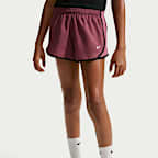 Shorts de correr Dri-FIT para niña talla grande Nike Tempo