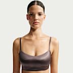 Bra con spalline sottili e scollo arrotondato NikeSKIMS Satin Shine – Donna