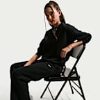 Nike Sportswear Studio Fleece Girls' Open-Hem Trousers