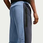 Pantalon en Fleece à ourlet ouvert et couleurs contrastées Nike Tech pour homme