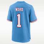 Cam Ward Tennessee Titans 2025 NFL Draft First Round Pick Men's Nike NFL Game Jersey
