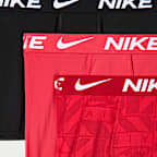 Nike Big Kids' Dri-FIT Micro Print Boxer Briefs (3-Pack)