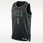 Jersey Nike Dri-FIT Swingman de la NBA para hombre Zion Williamson New Orleans Pelican City Edition 2023/24