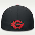 Gorra universitaria Nike Dri-FIT ajustada para hombre Georgia Pro